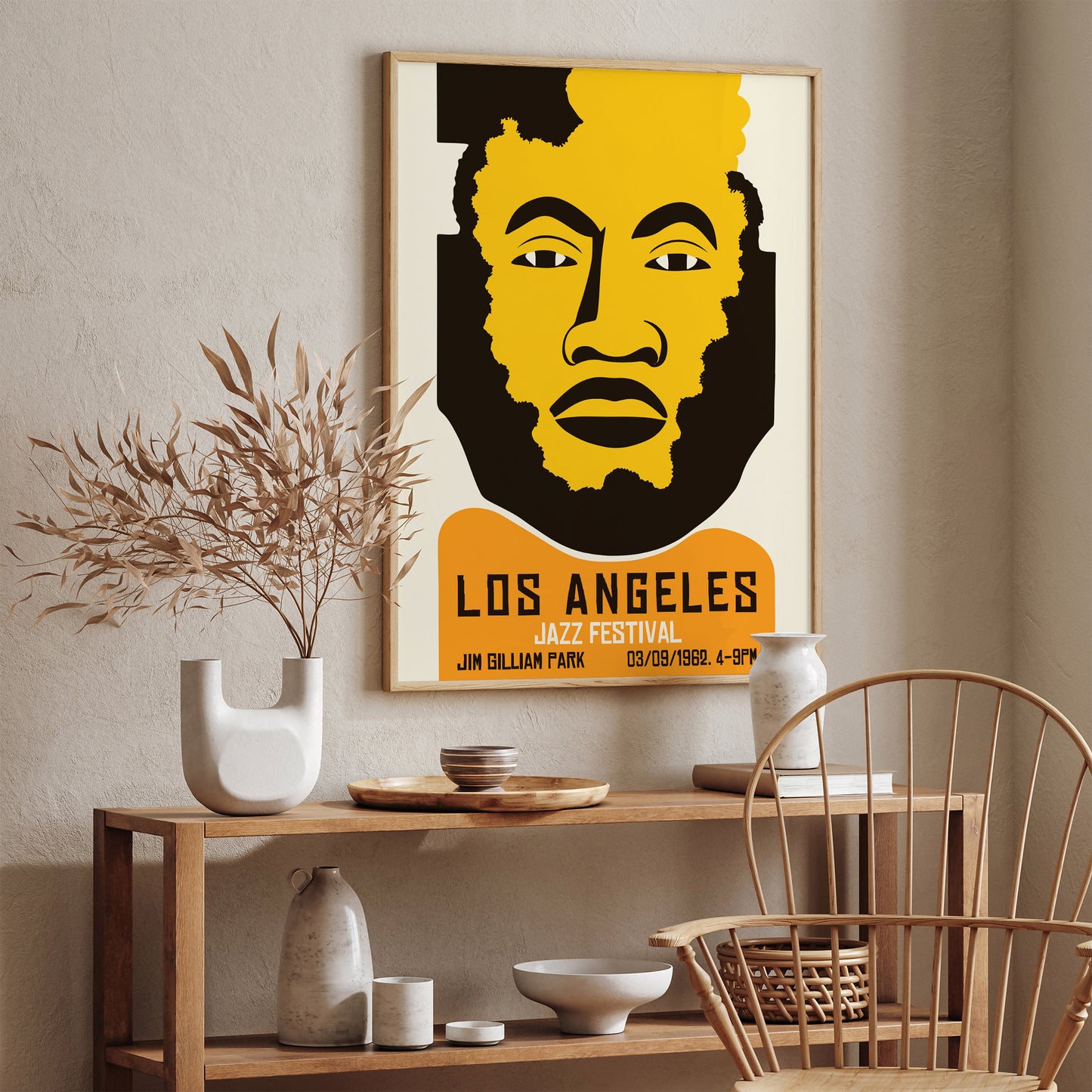 Los Angeles Jazz Festival Poster Print