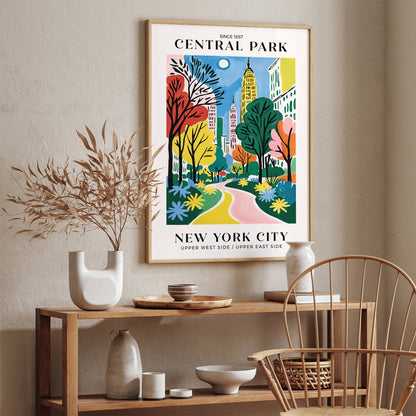 Central Park New York City Art Print