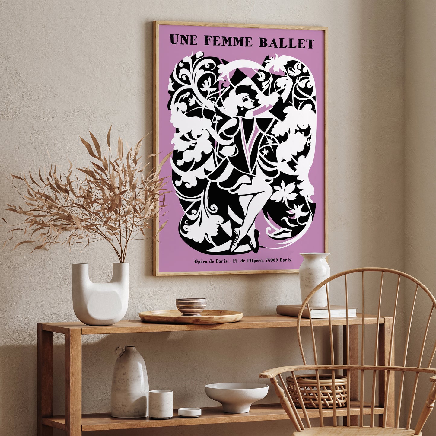 French Opera Vintage Wall Art Poster