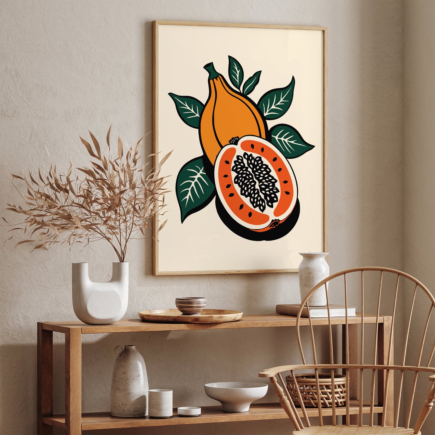 Passion Fruit Yuzu Kitchen Poster