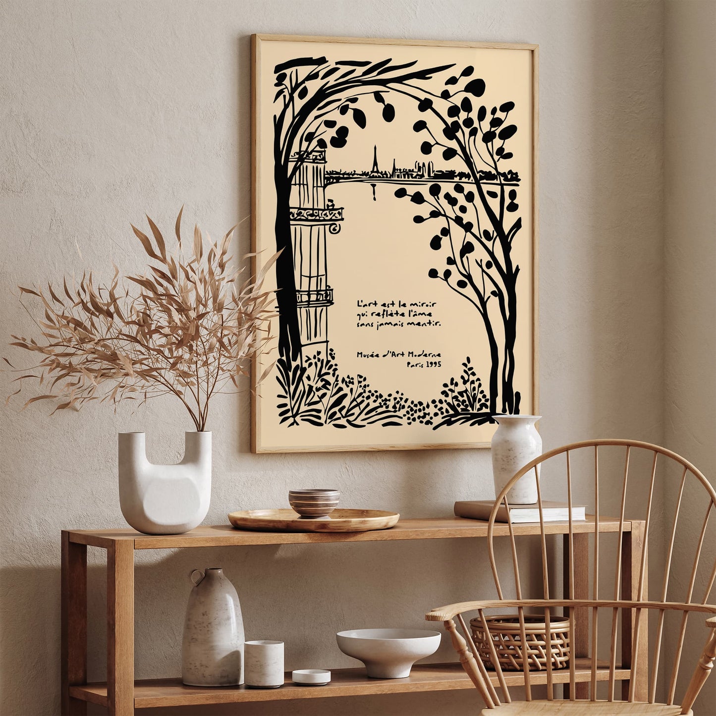 Paris Museum Art Print