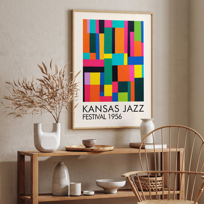 Kansas Jazz Music Festival Wall Art