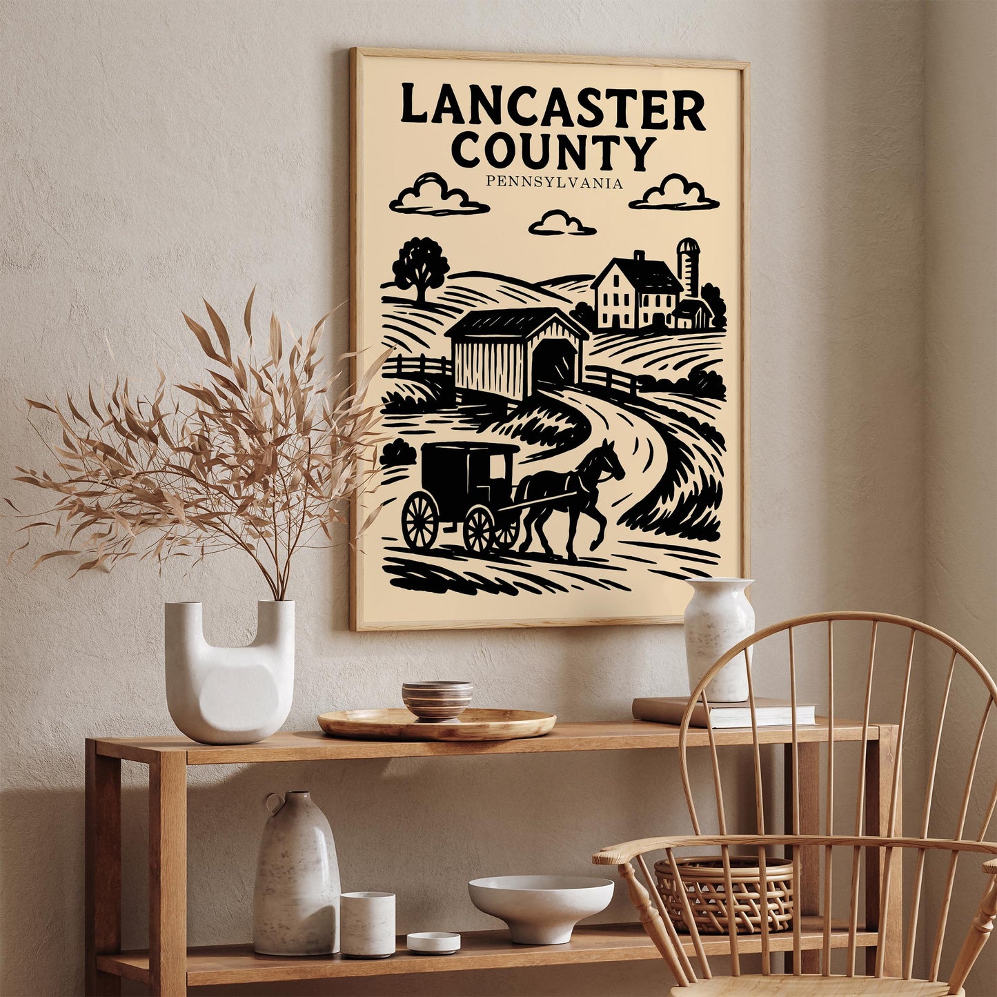 Lancaster California Poster