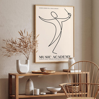 Music Academy Poster - Gift for Musician
