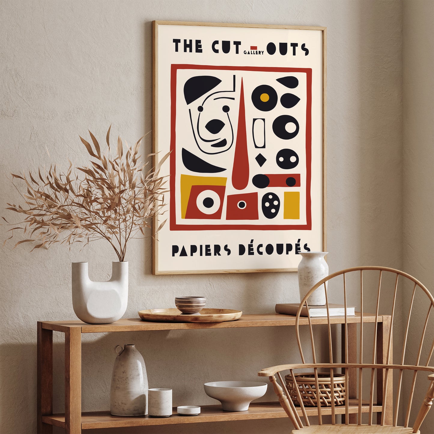 The Cut Outs Gallery Retro Wall Art