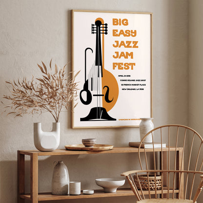 Big Easy Jazz Jam Fest Poster