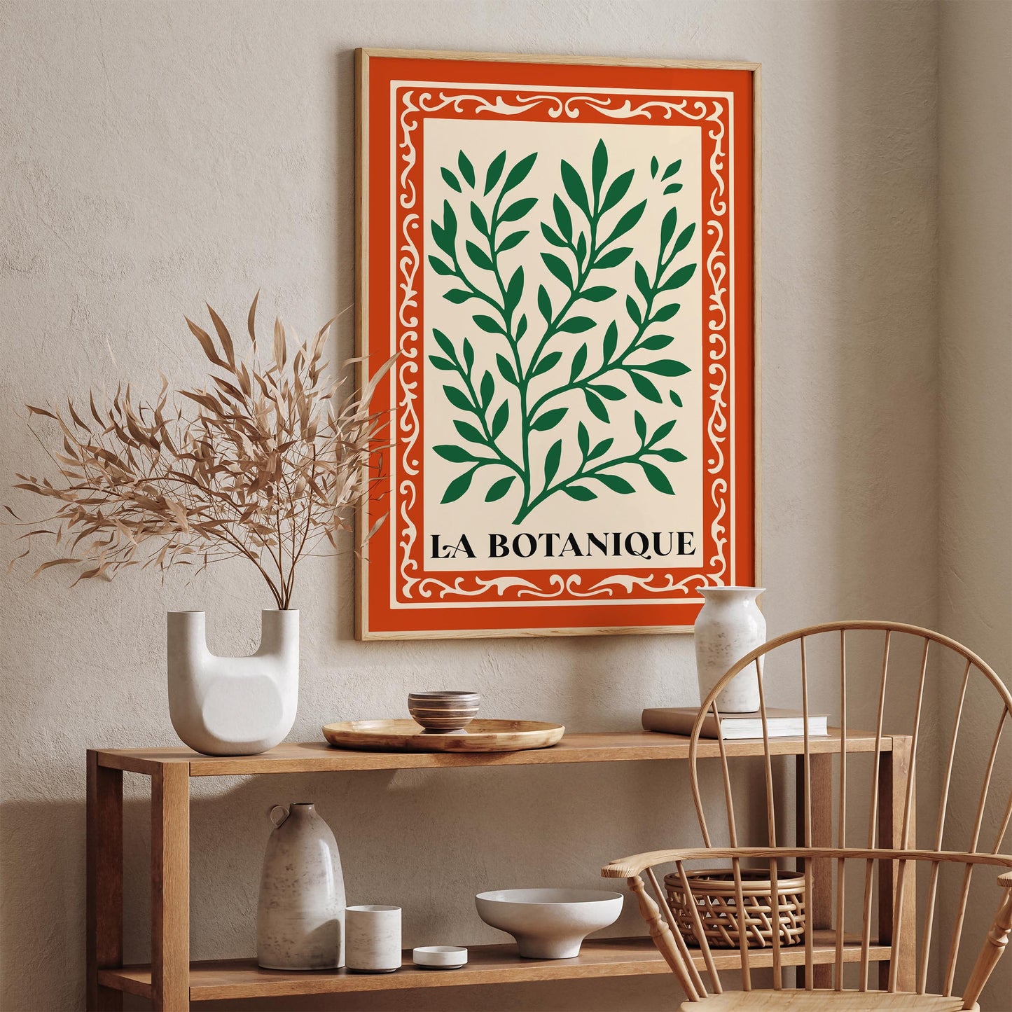 La Botanique French Nature Poster