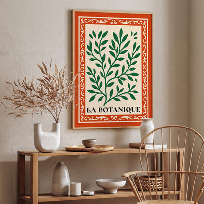 La Botanique French Nature Poster