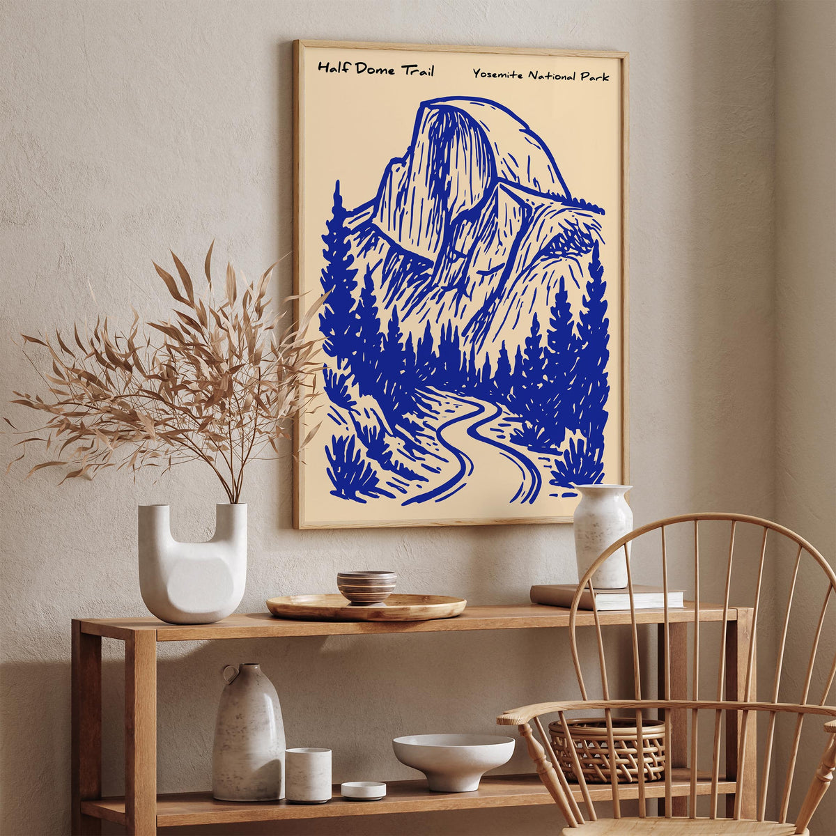 Half Dome Yosemite National Park Poster