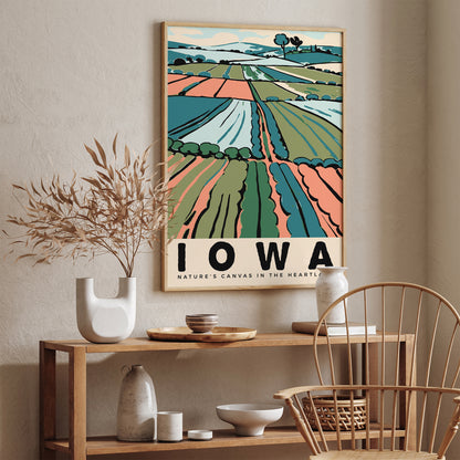 Iowa Landscape Art Print 2024