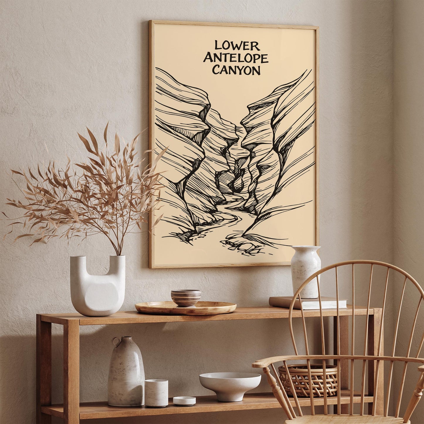 Lower Antelope Canyon Poster
