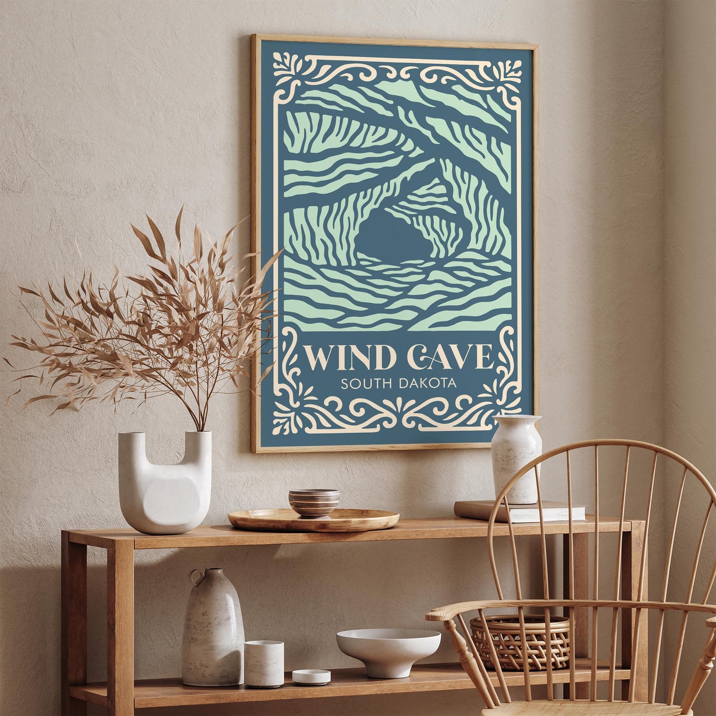 Wind Cave South Dakota Poster