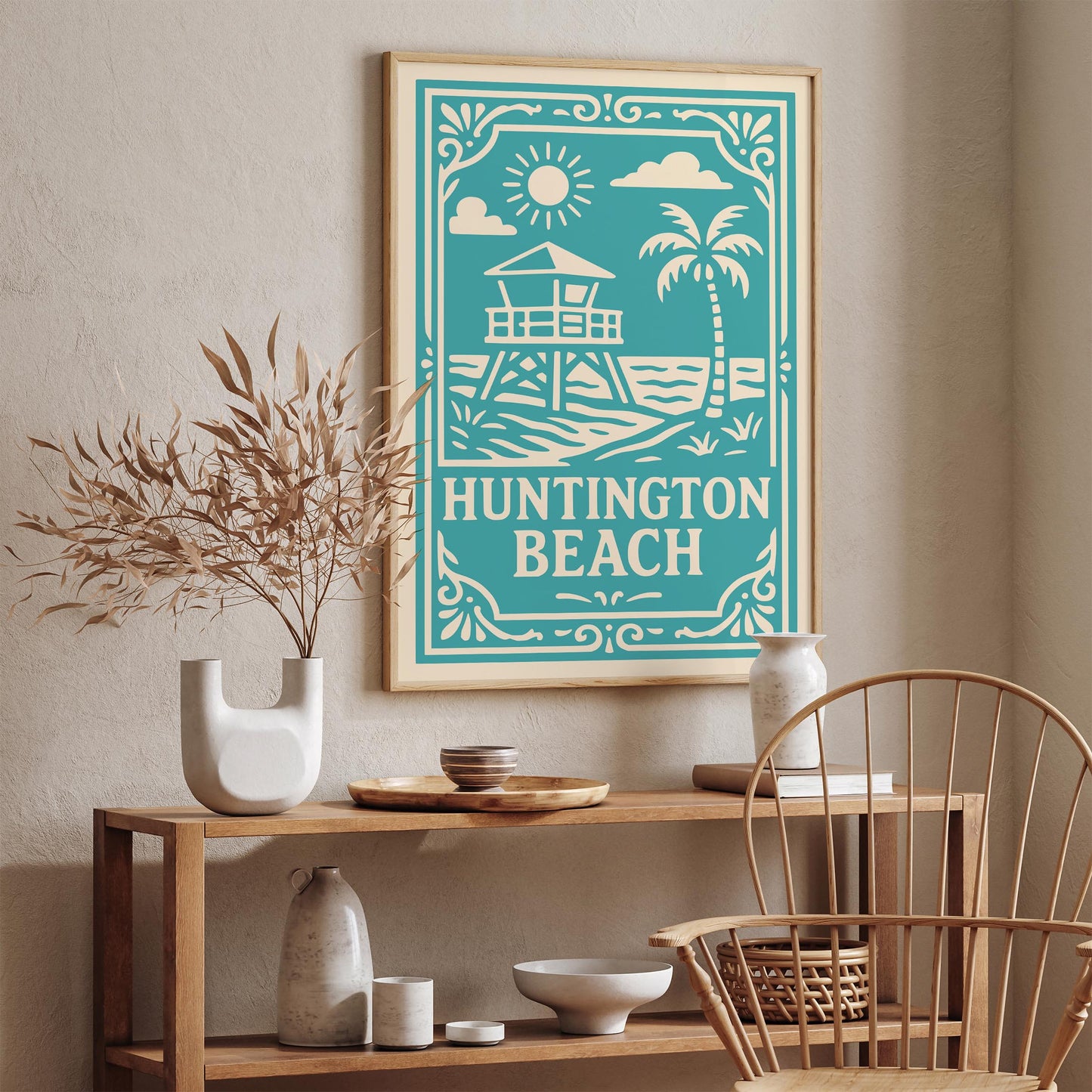 Huntington Beach Poster