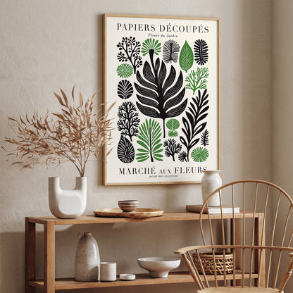 Botanical Paper Nature Wall Art Print