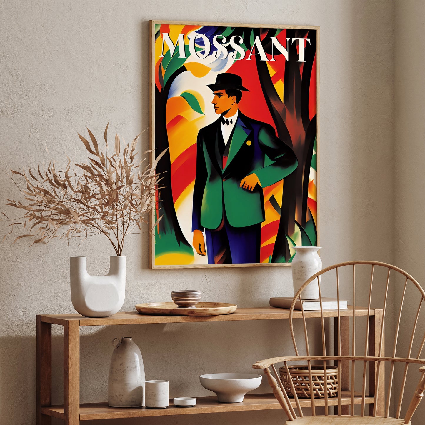 Mossant - French Fashion Poster