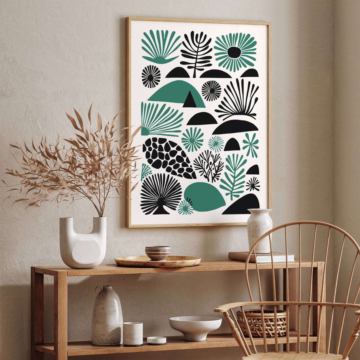 Modern Aesthetic Nature Art Print