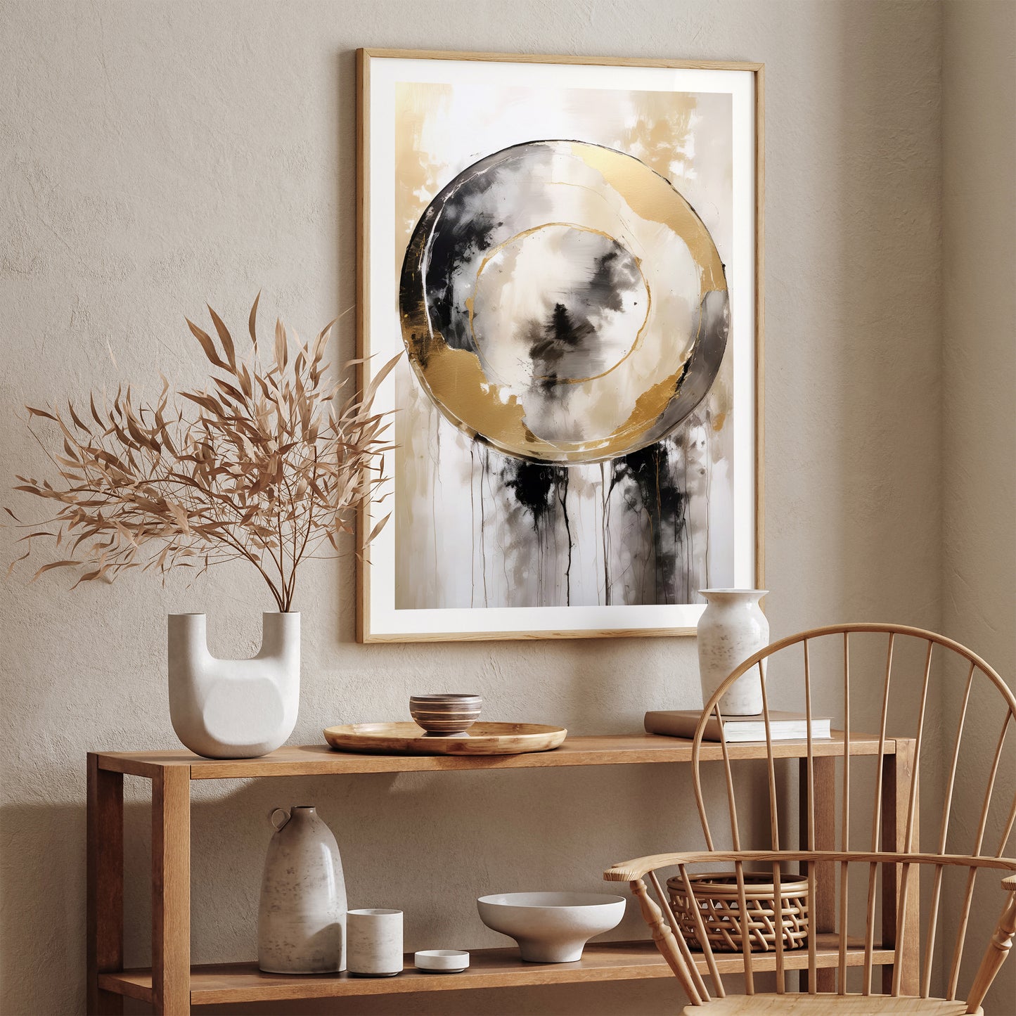 Ethereal Elegance Abstract Wall Art