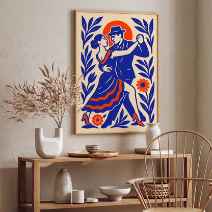 Argentine Tango Dance Poster