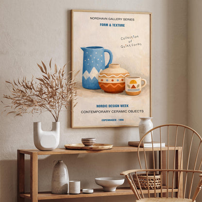 Scandinavian Ceramic Poster