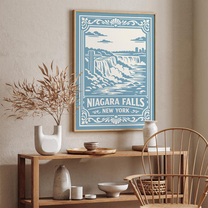 Niagara Falls Travel Poster