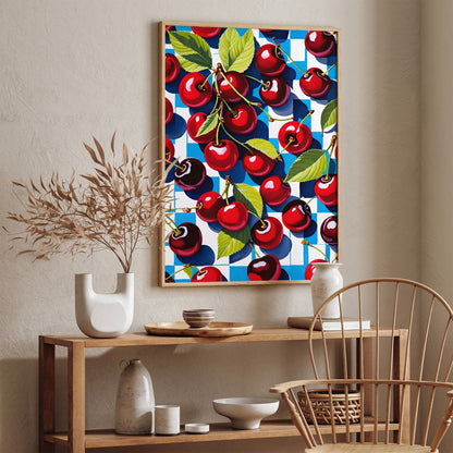 Red Cherries Art Print