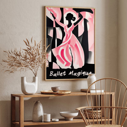 Ballet Magique Watercolor Ballet Wall Art