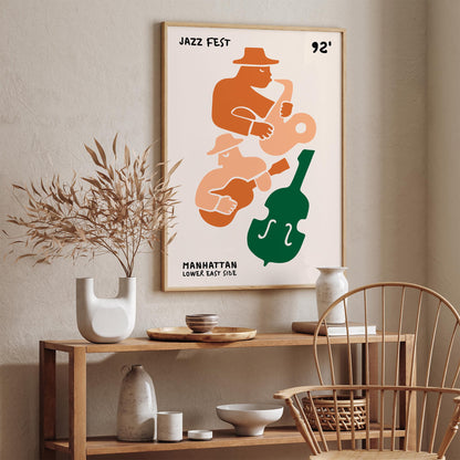 Manhattan Jazz Fest 92 Poster