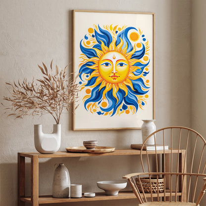 Sunny Wall Art Poster 2024