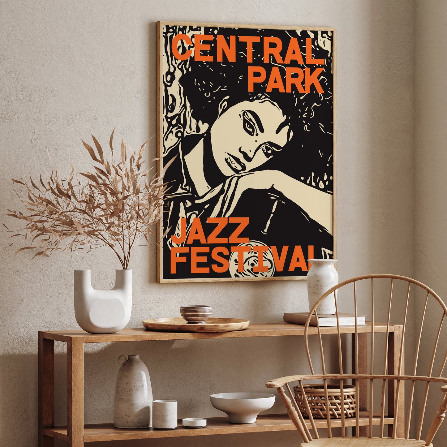 Central Park Jazz Festival Poster