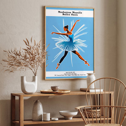 Manhattan Ballet 1999 NYC Poster