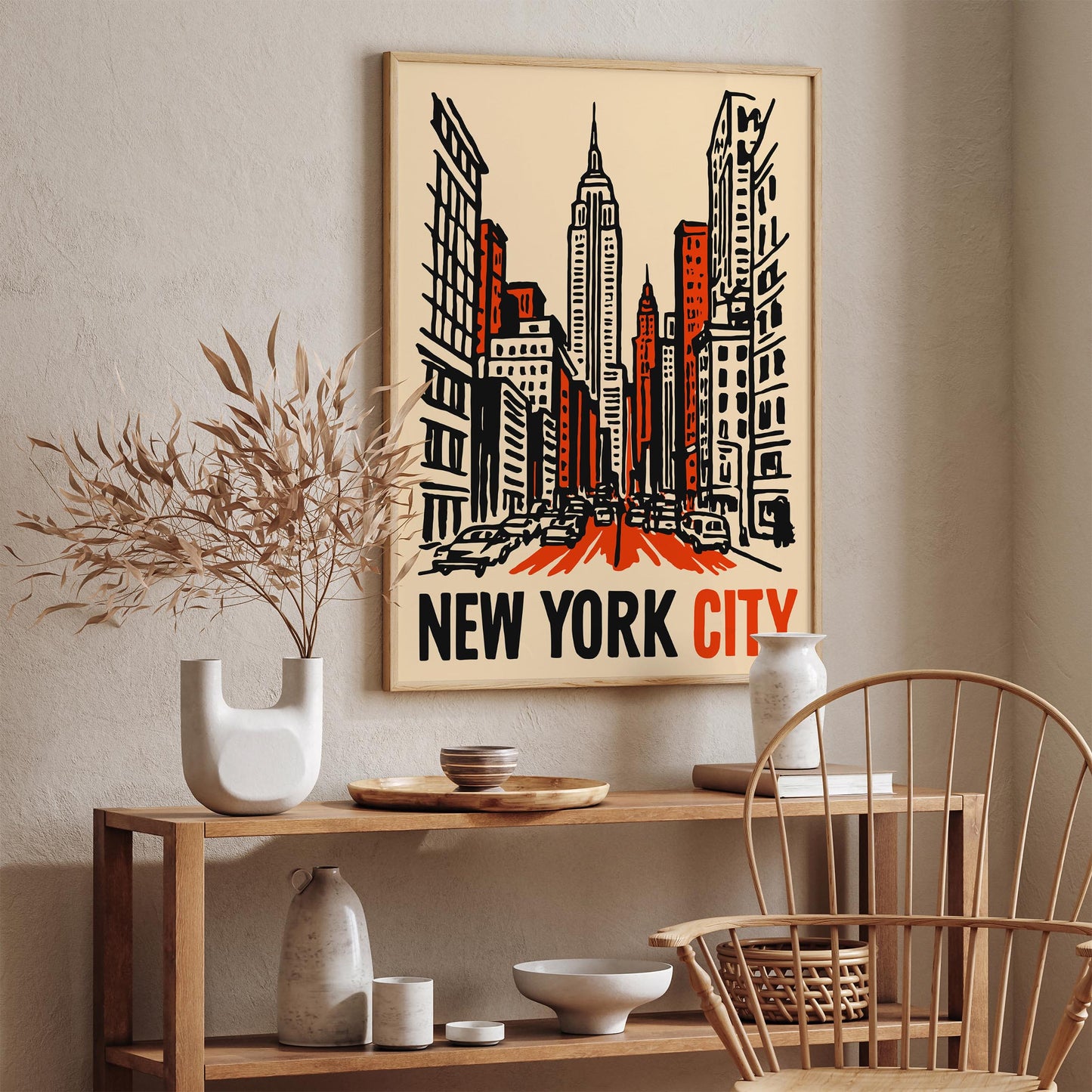 New York City Cityscape Poster