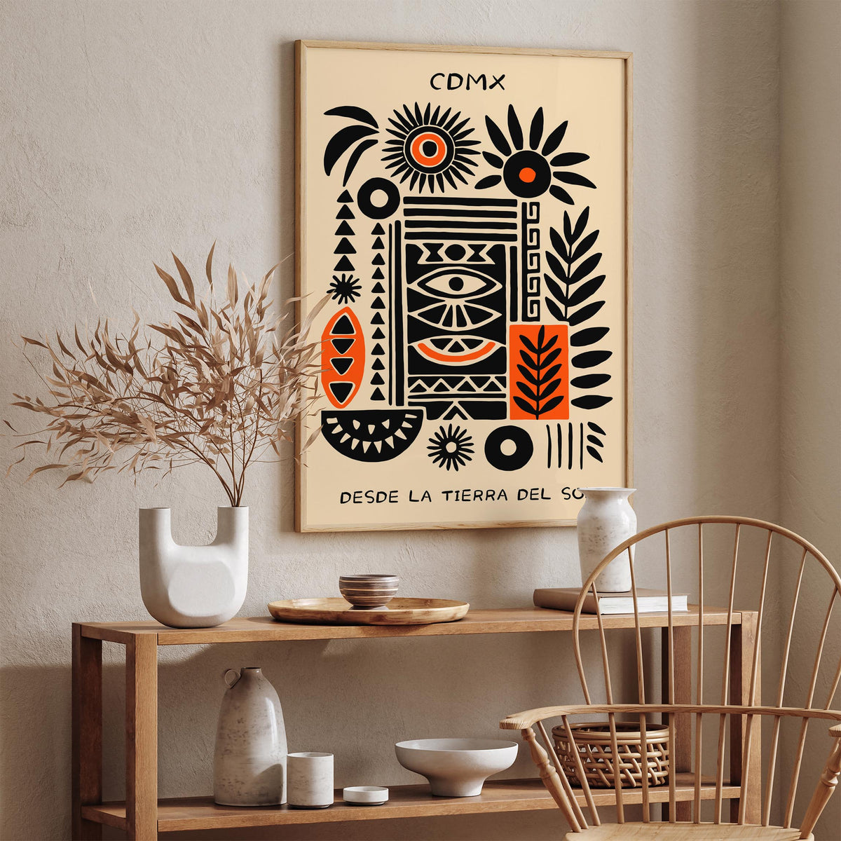 Ciudad de México Abstract Poster