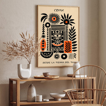 Ciudad de México Abstract Poster