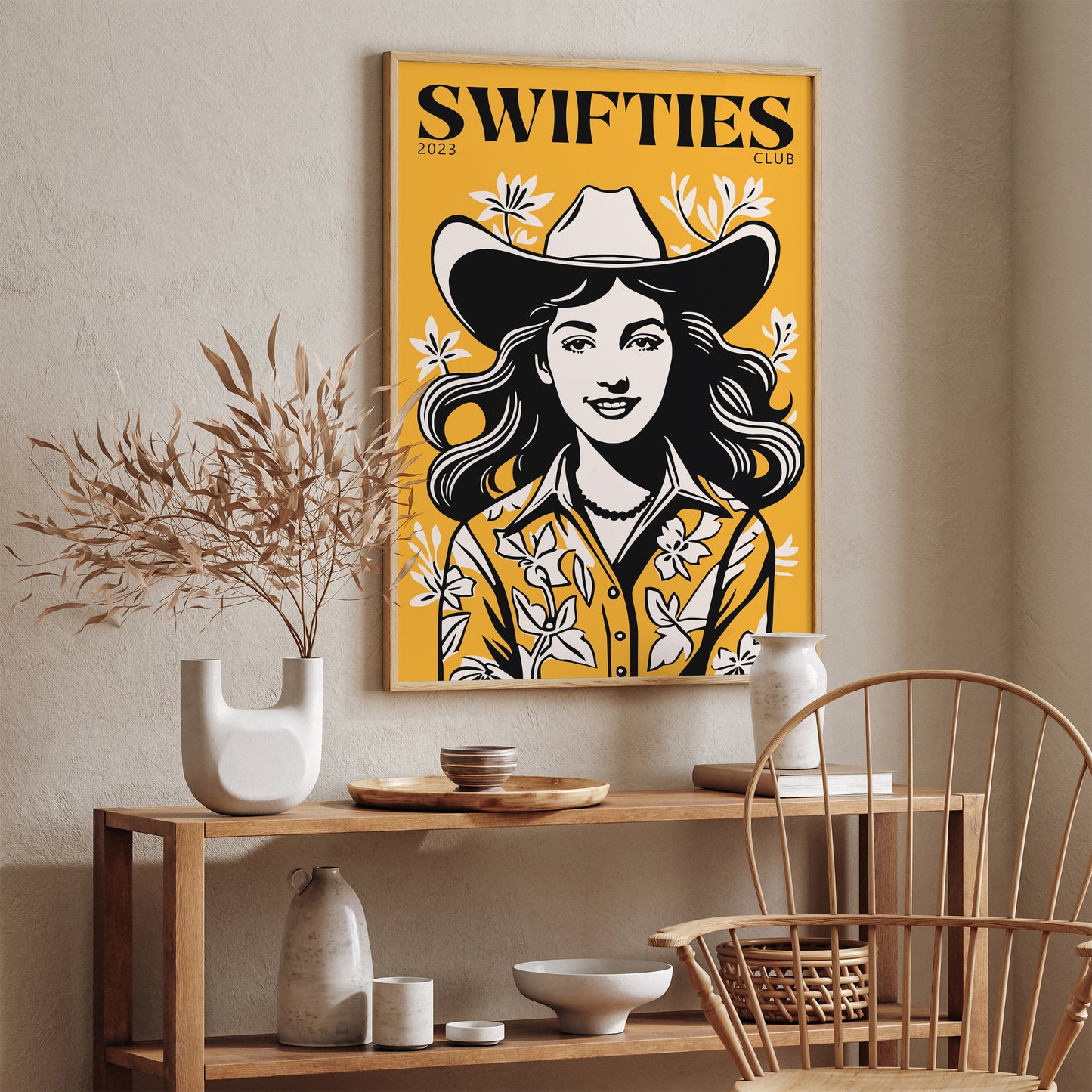 Swifties Club Poster Wall Art 2023