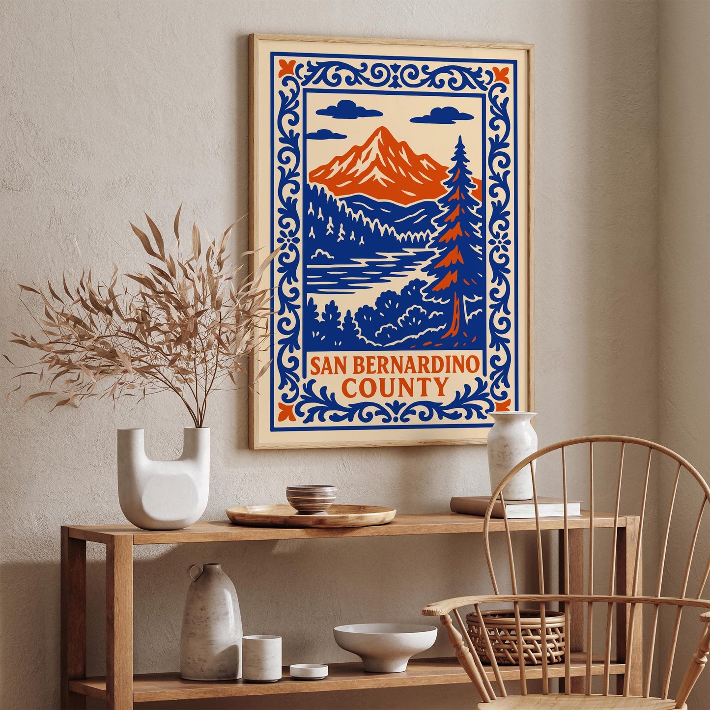 San Bernardino County Landscape Poster