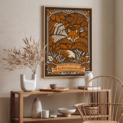 Fernshadow Wilderness Society Art Poster