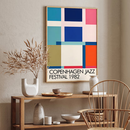 Copenhagen Jazz Festival Modern Wall Art