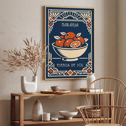 Oranges Fruit Poster