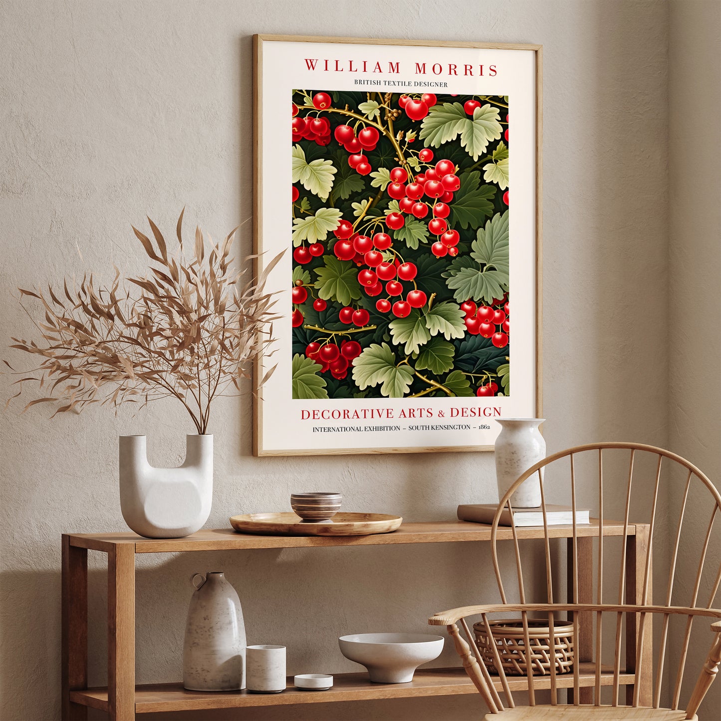 William Morris Herbaceous Poster