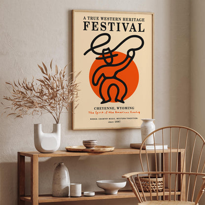 Cheyenne Frontier Days Festival Poster