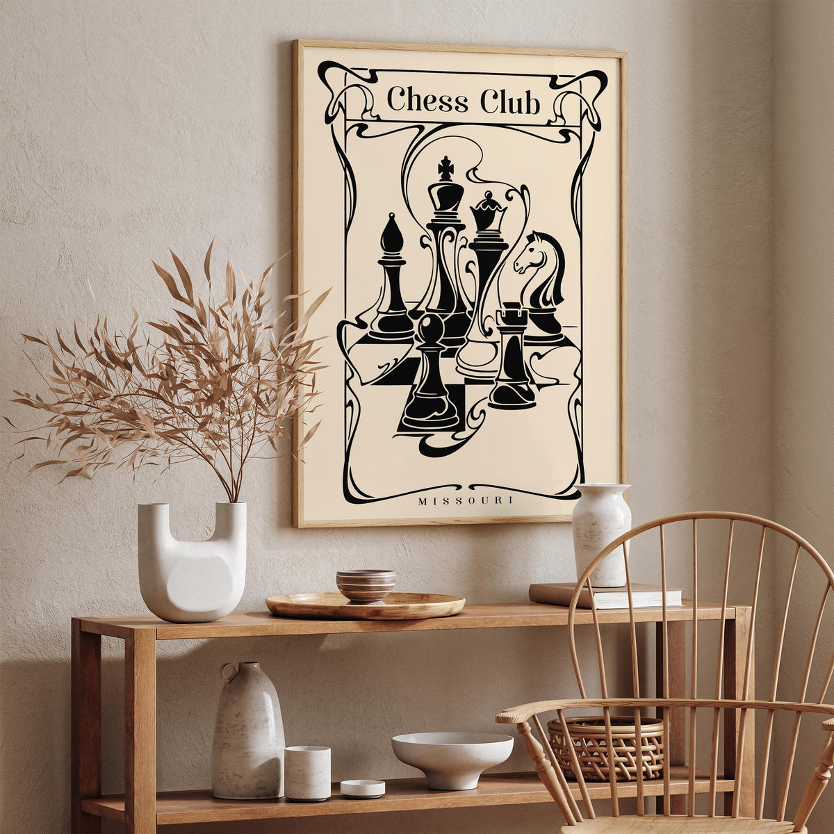 Missouri Chess Club Poster