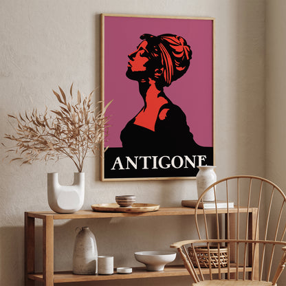 Antigone - Vintage Theater Poster Print