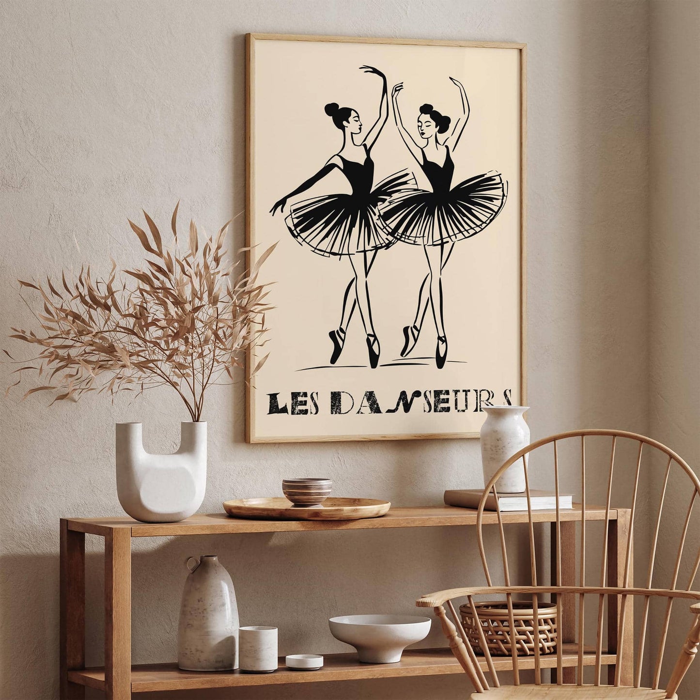 Les Danseurs Ballerinas Poster