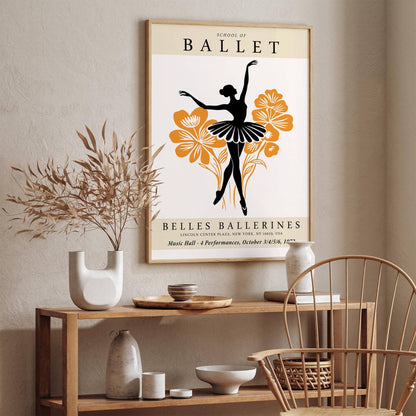 School of Ballet NYC Dance Poster