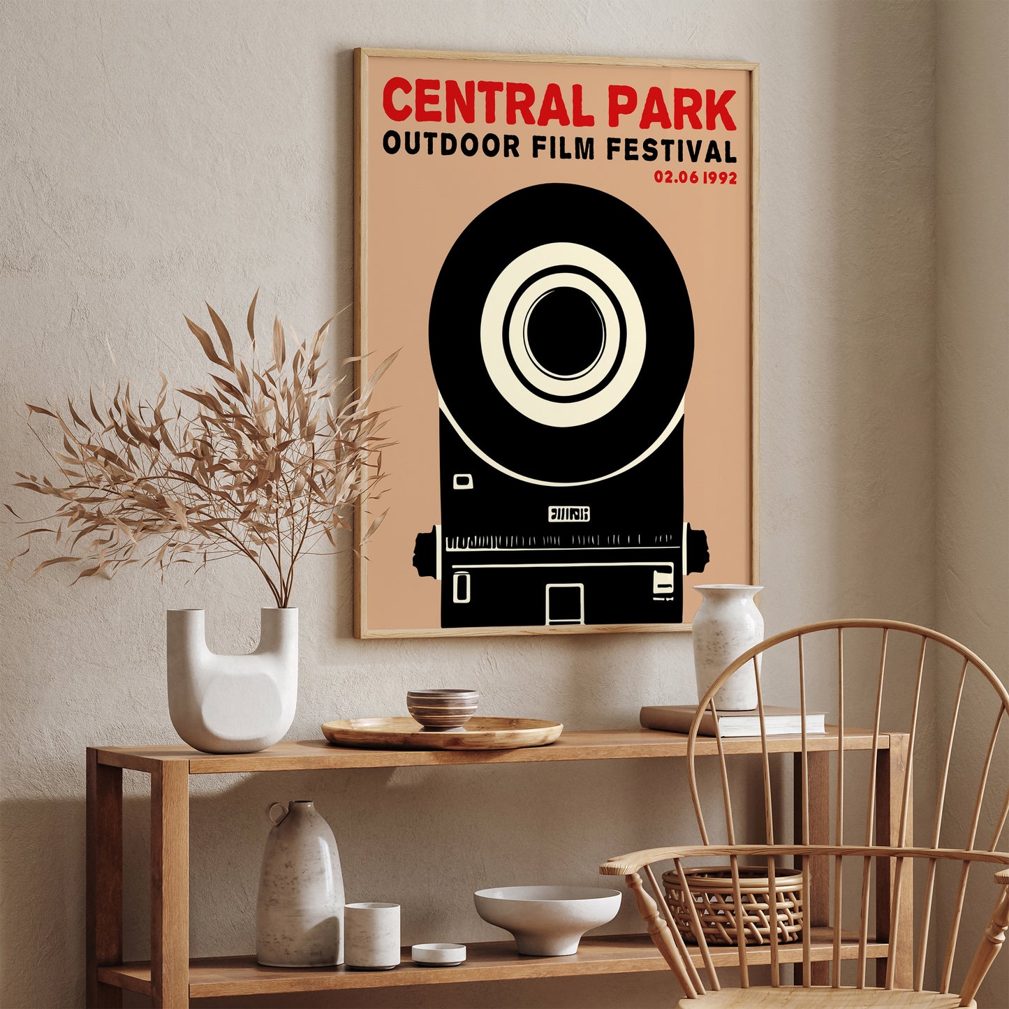 Central Park Outdoor Film Festival Poster