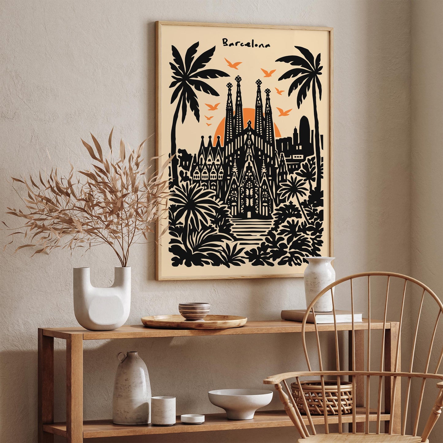 Sagrada Familia Barcelona Poster