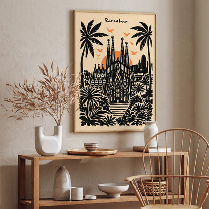 Sagrada Familia Barcelona Poster