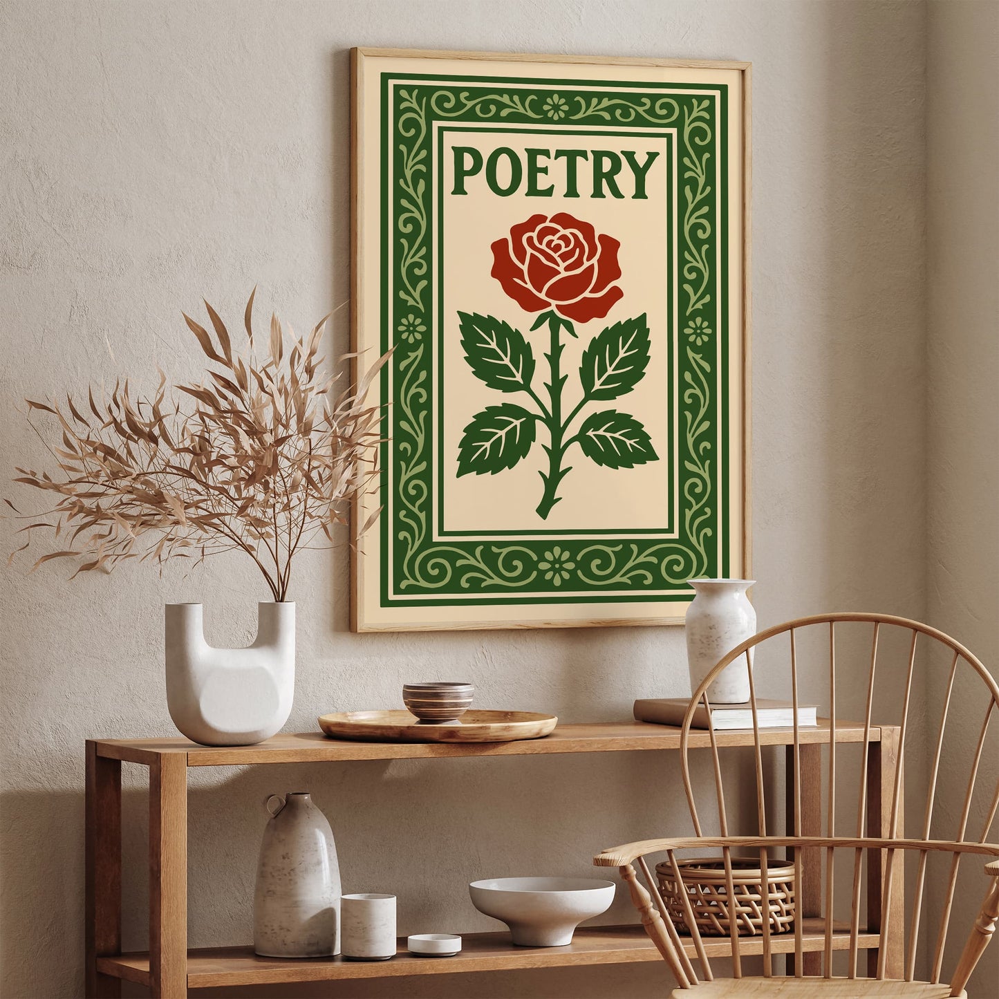 Poetry Literary Art Print