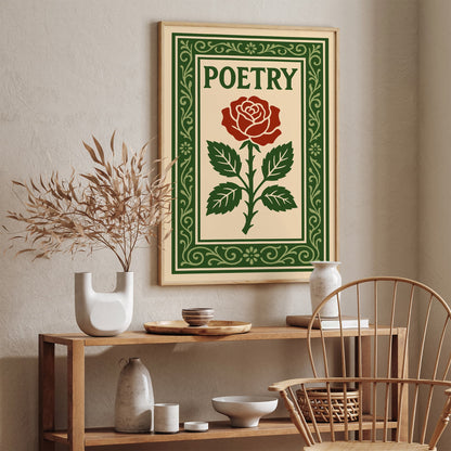 Poetry Literary Art Print