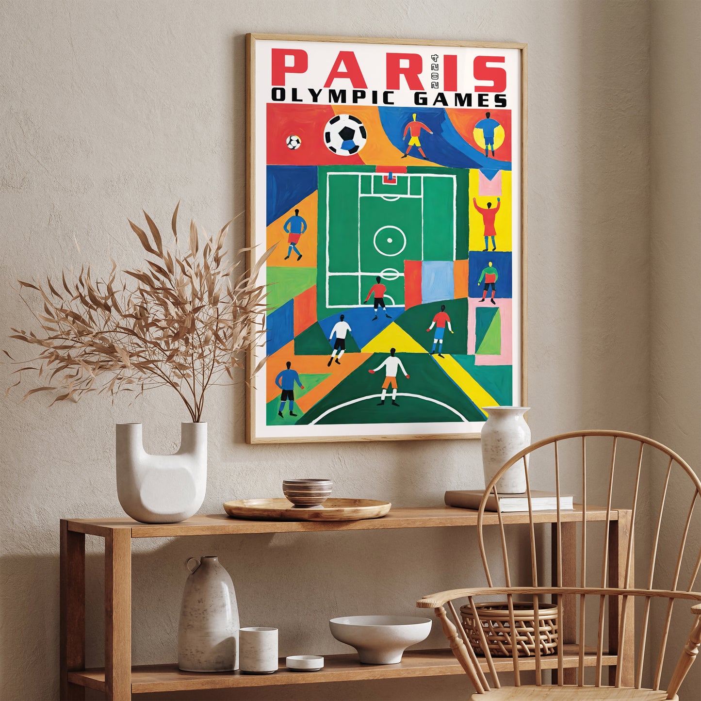 Paris 2024 Olympic Games Sport Art Print